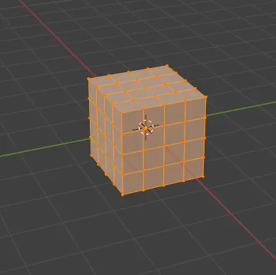 Blender subdivide