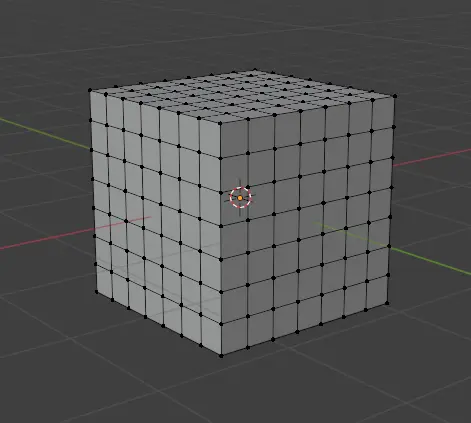 Blender 와이어 프레임 두께주기