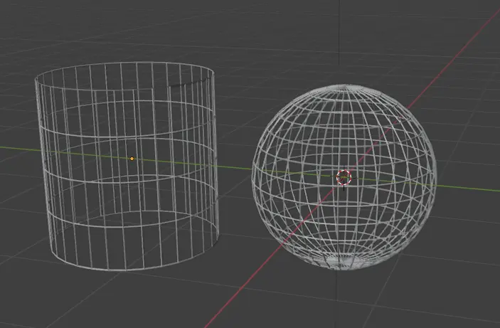 Blender 와이어 프레임 두께주기